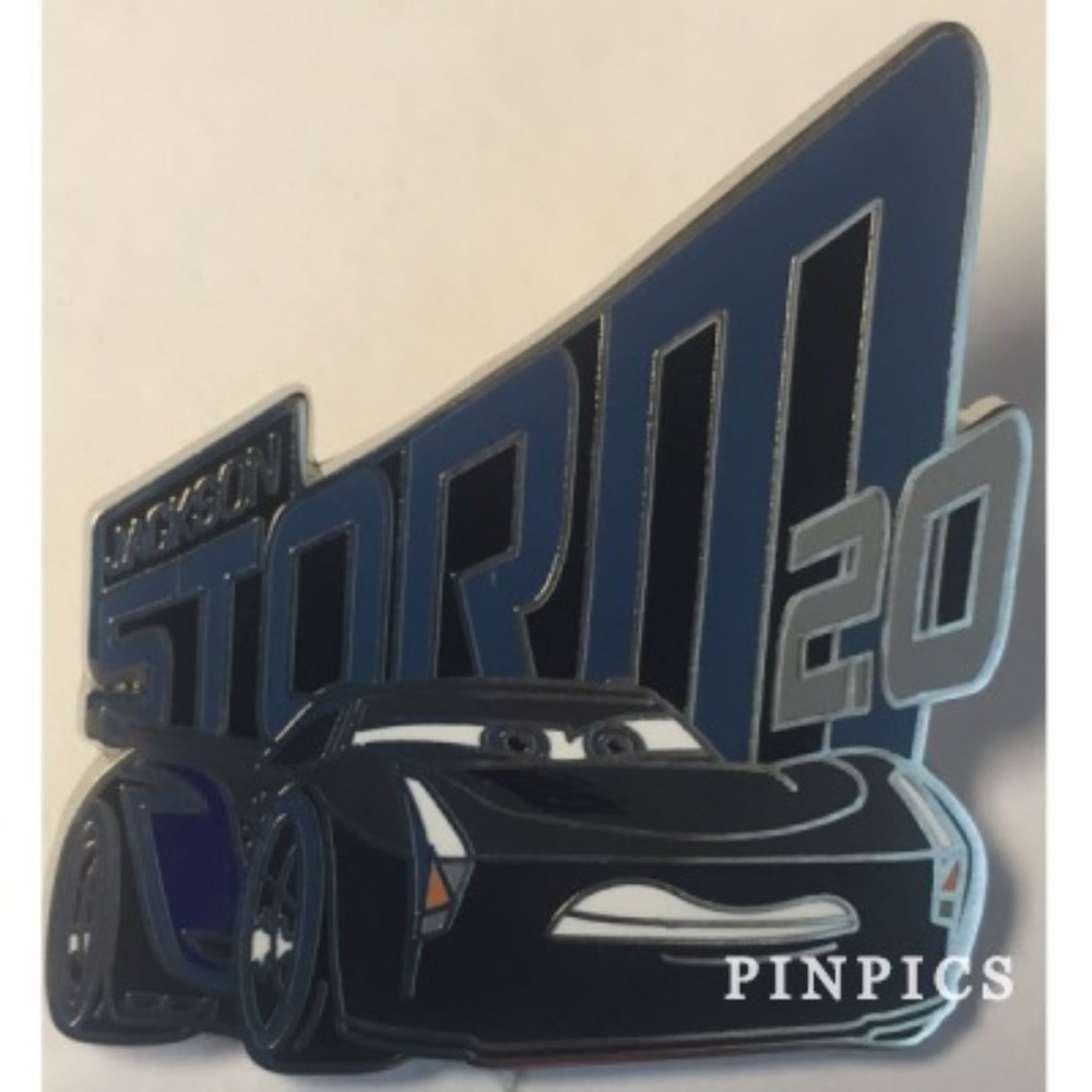 Disney Pin Cars 3 Jackson Storm 2.0 Animated Feature Movie Racing Film 122673